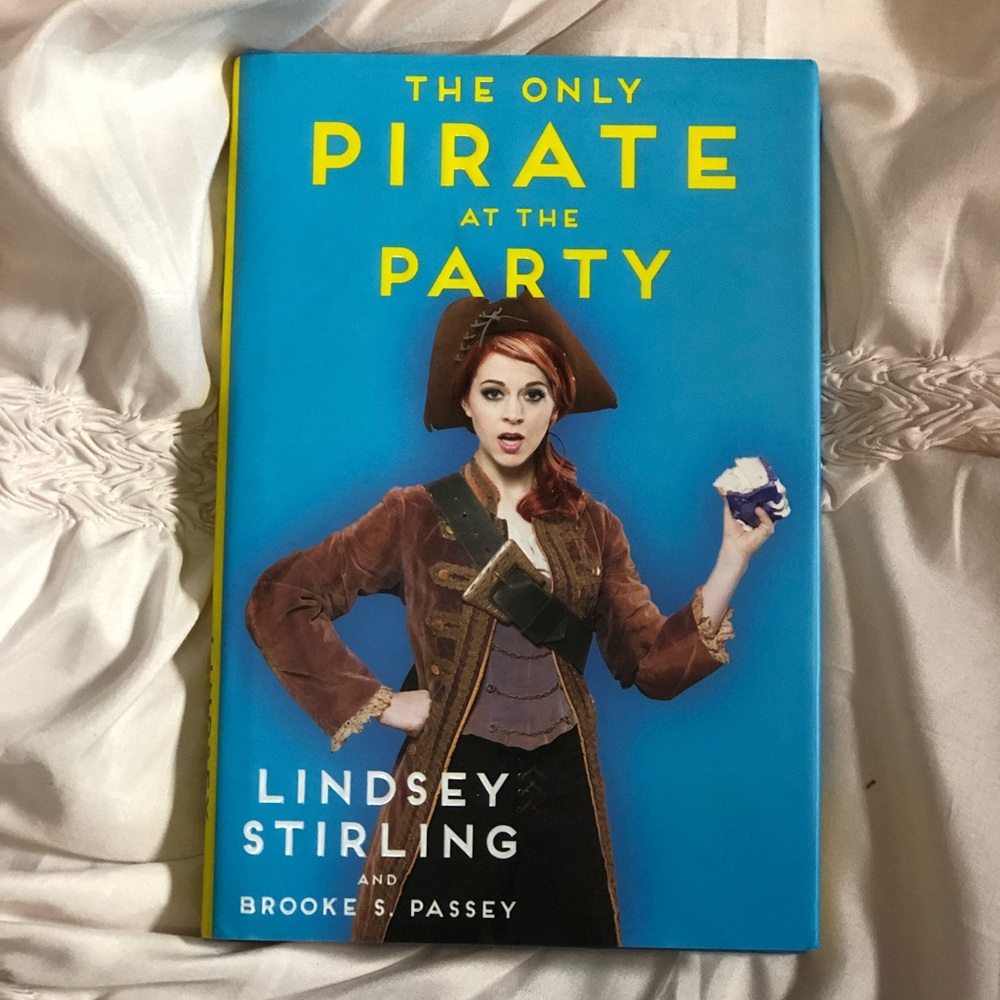 Lindsey Stirling’s, “THE ONLY PIRATE AT THE PARTY”. written by Brooke S. Passey.